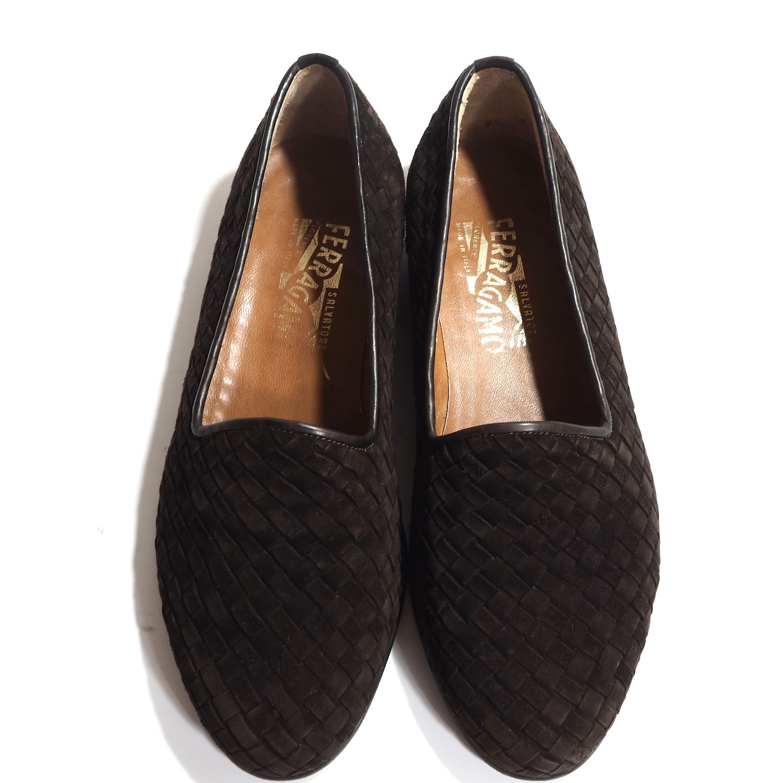 △良品 サルヴァトーレフェラガモ Salvatore Ferragamo イントレ 