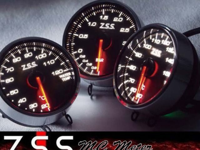 Z.S.S. MC Meter Premium Edition φ60 燃圧計 電子式 追加 メーター 即納