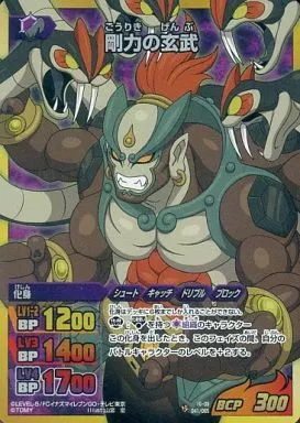 中古】イナズマイレブンTCG IG-09 041/065[SR]：剛力の玄武