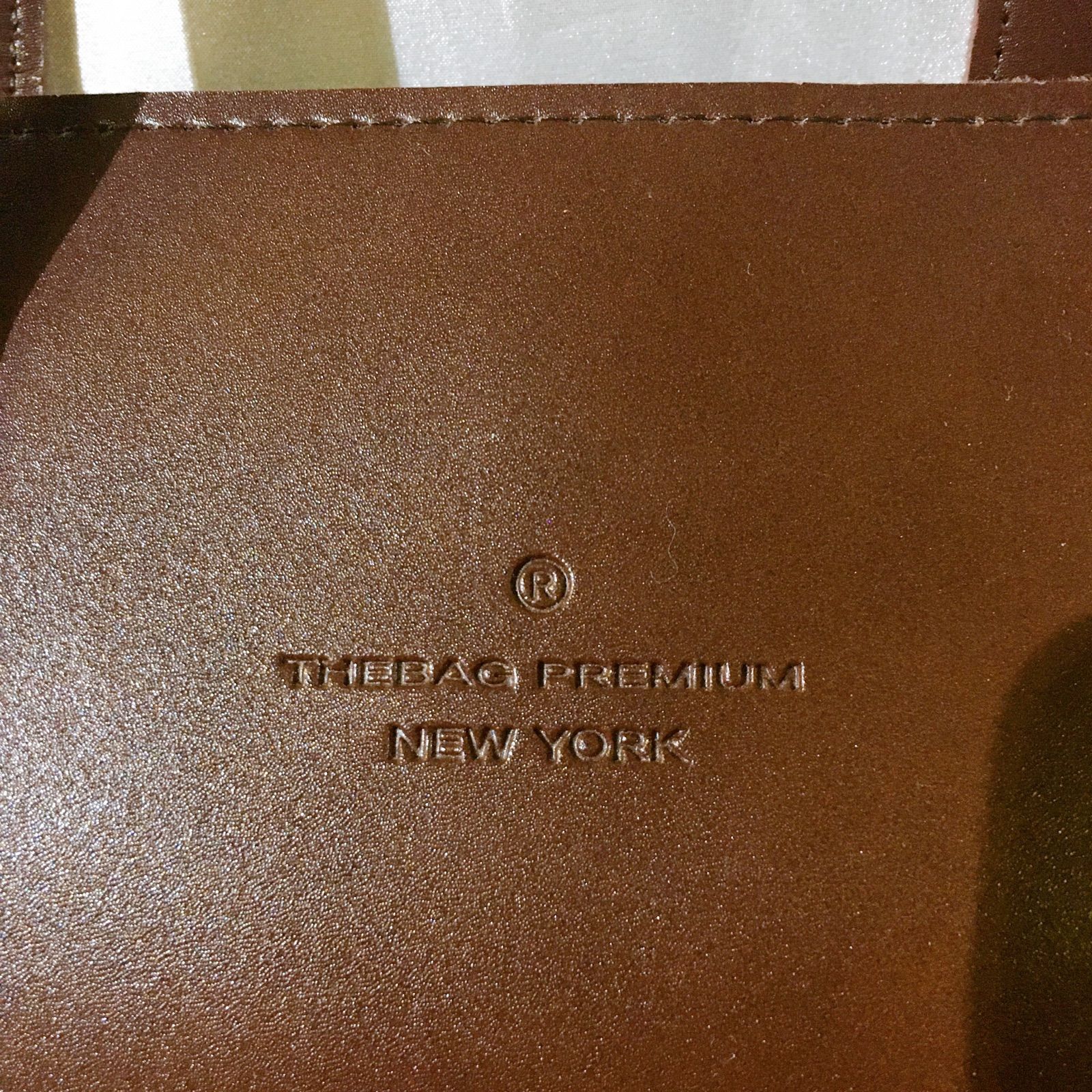 THEBAG PPEMIUM NEW YORK トートバッグ ブラウン レディース - メルカリ