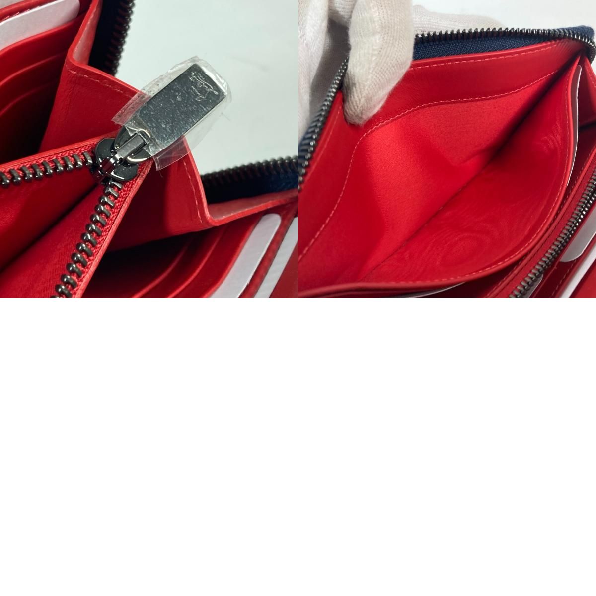 クリスチャンルブタン 長財布 ロゴ スパイクスタッズ 1225272 デニム クリスチャンルブタン 長財布 ロゴ スパイクスタッズ 1225272 デニム