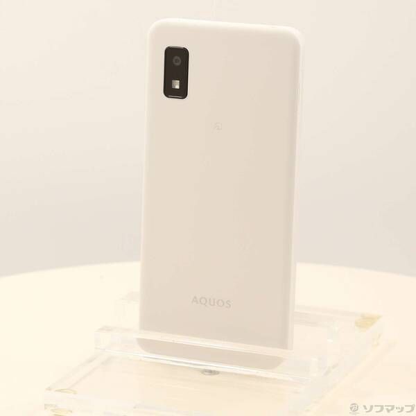中古品〕 AQUOS wish3 64GB ホワイト SH-M25 楽天 SIMフリー