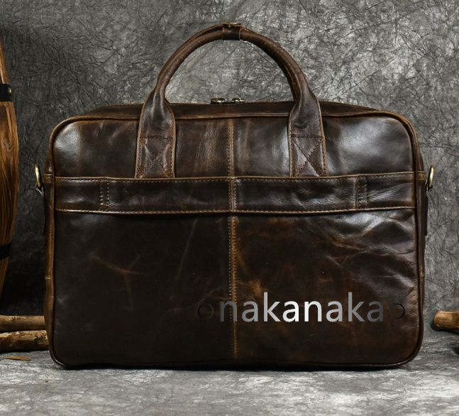 メンズ 本革 ブリーフケース ビジネス ショルダーバッグ パソコン収納 手提げ 斜めがけ NEXPOTALLINN_EU