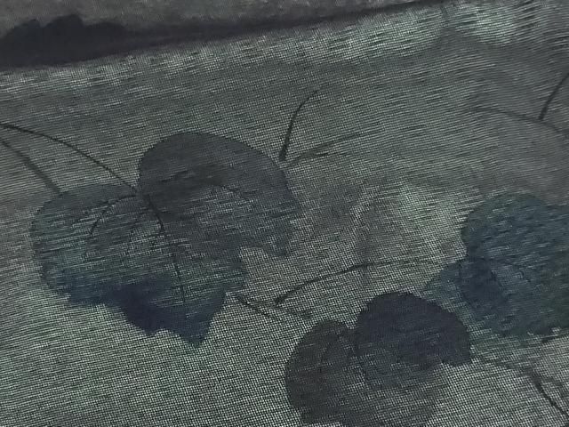 平和屋着物▽訪問着 単衣 無双 紗袷 紗×絽 蔦の