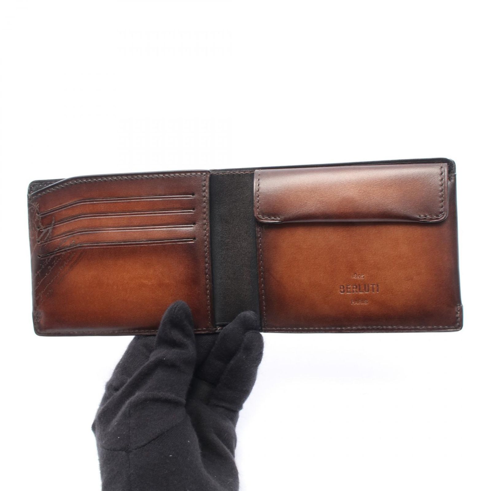 ベルルッティ Berluti 二つ折り財布 エッセンシャル エピュール
