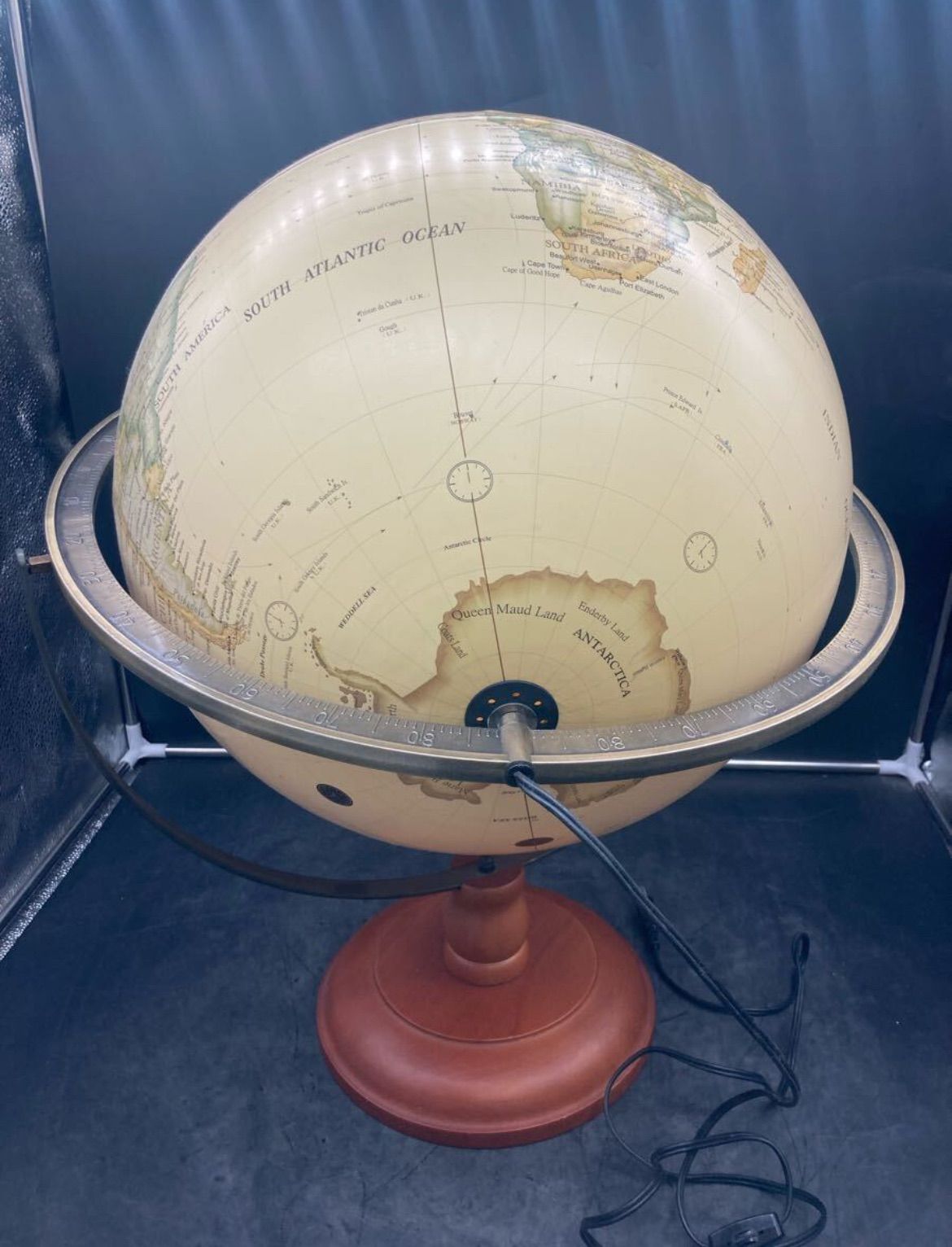0341 レイメイ藤井 ライティング式 インテリア地球儀 OYV380