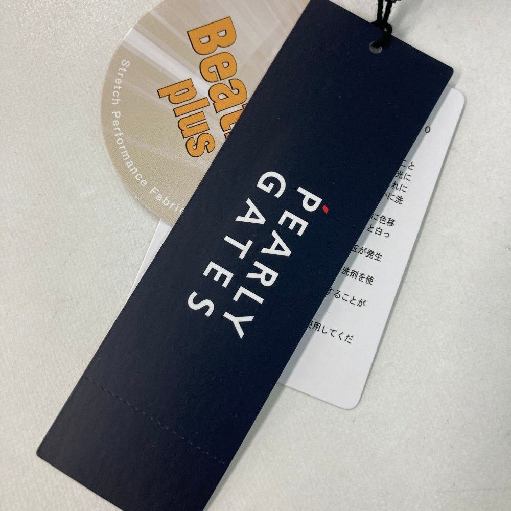 サイズ：5 PEARLY GATES パーリーゲイツ 053-2266801 長袖ハイネックTシャツ  ホワイト系 [240101463689] ゴルフウェア メンズ ストスト サイズ：5 PEARLY GATES パーリーゲイツ 053-2266801 長袖
