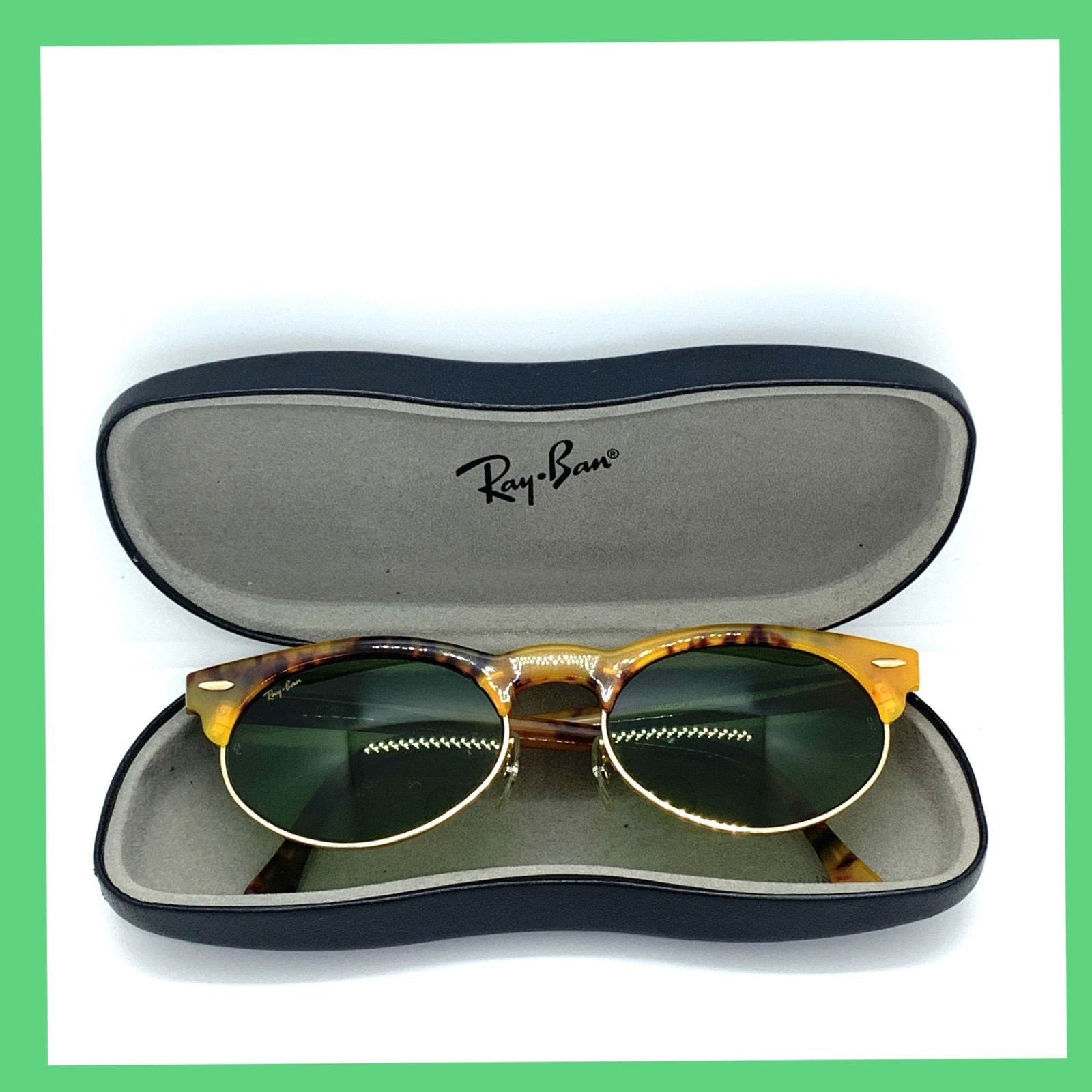 希少 Ray-Ban クラブマスター サングラス ボシュロム製w0365