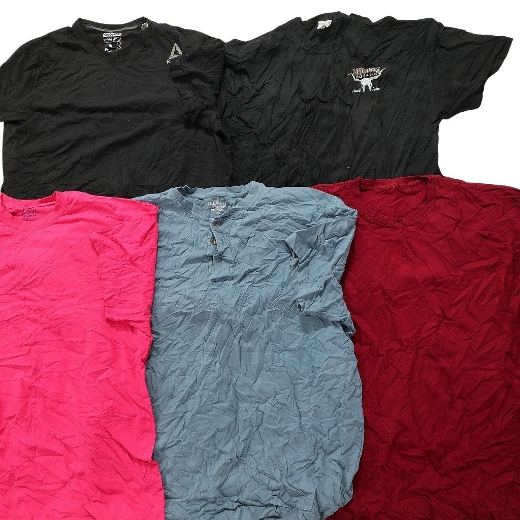 古着卸 まとめ売り カラーmix プリント 半袖Tシャツ 20枚セット