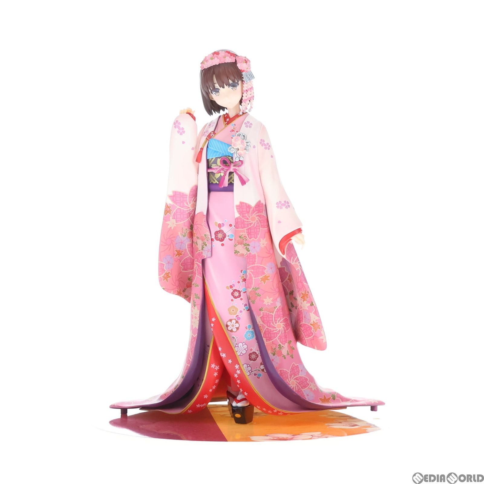 ANIPLEX+限定 加藤恵(かとうめぐみ) 和服ver. 冴えない彼女の育てかた 1/8 完成品 フィギュア(MD16-0117001) アニプレックス ANIPLEX+限定 加藤恵(かとうめぐみ) 和服ver. 冴えない彼女の