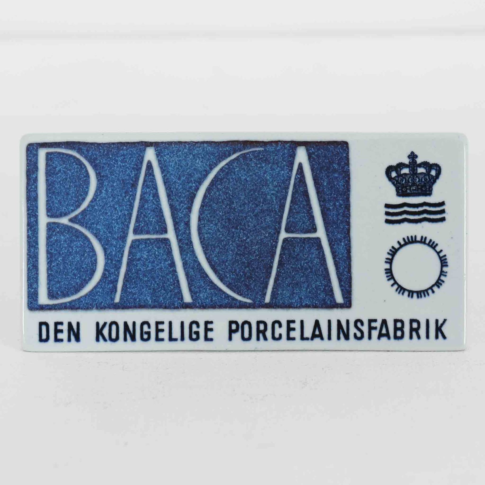 Royal Copenhagen ロイヤルコペンハーゲン Baca バッカ サインプレート 北欧雑貨 ビンテージ|TA15440