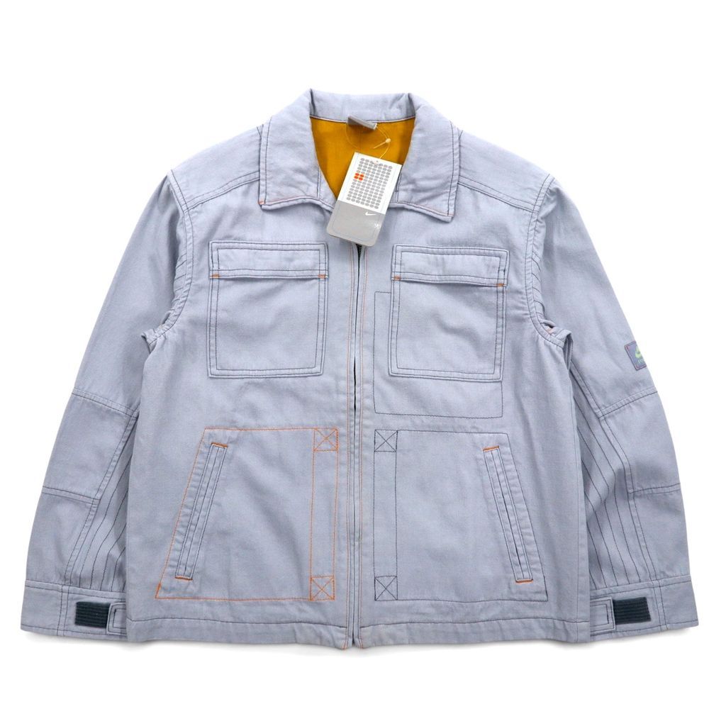 新品AMERI 2WAY CHINO DENIM DOCKING JACKET AMERI DENIM DOCKING 