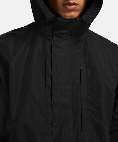 NIKE NSW PE UL PARKA HOODIE JACKET BLACK - chironecoo - メルカリ