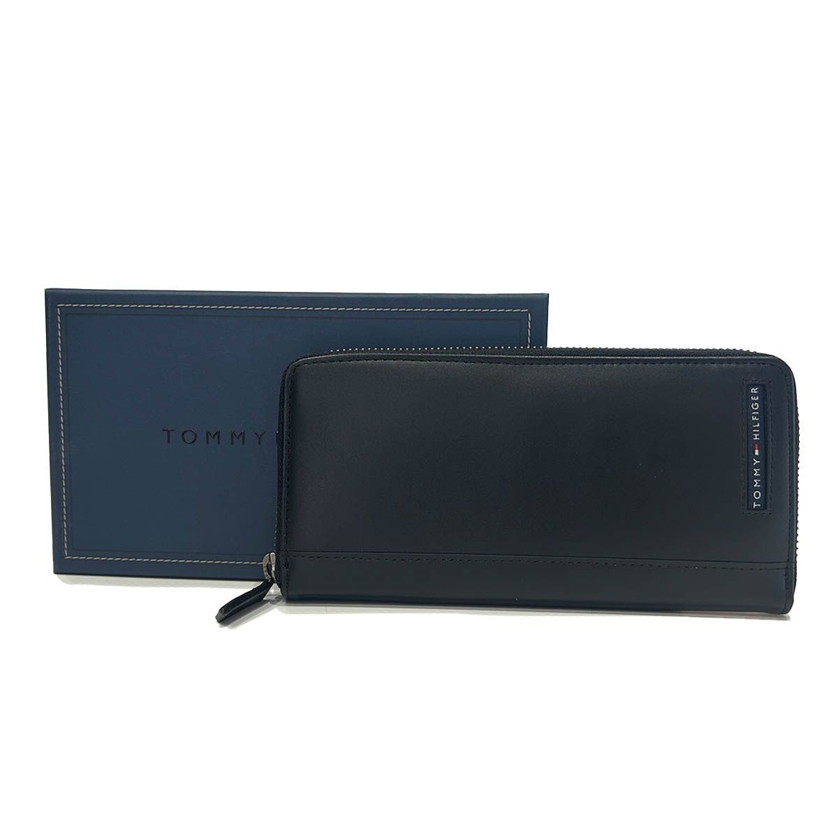 訳あり商品 新品 未使用品 トミーヒルフィガー 財布 メンズ 長財布 