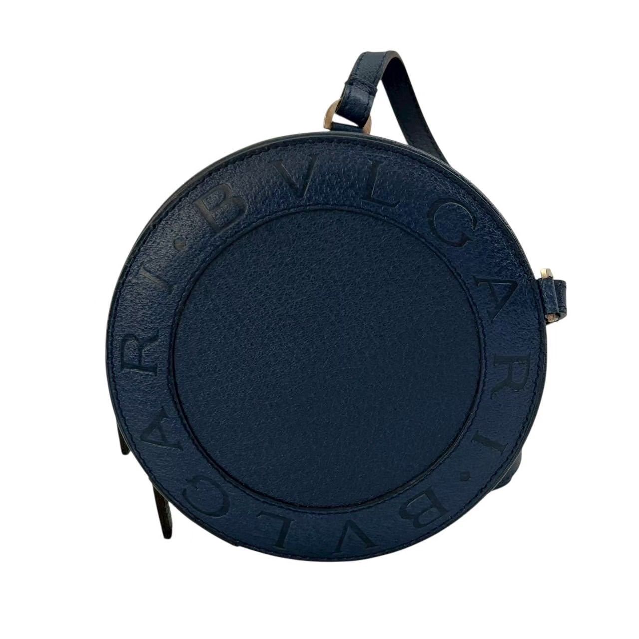 BVLGARI ブルガリ ショルダーバッグミニバック レザー 円筒形 レディース BVLGARI ブルガリ ショルダーバッグミニバック レザー 円筒形