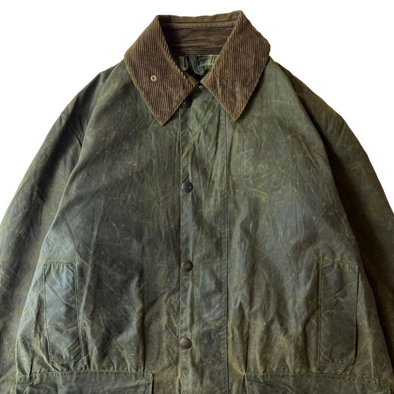 90s 英国製 Barbour BORDER オイルド ジャケット 40 / 90年代 オールド