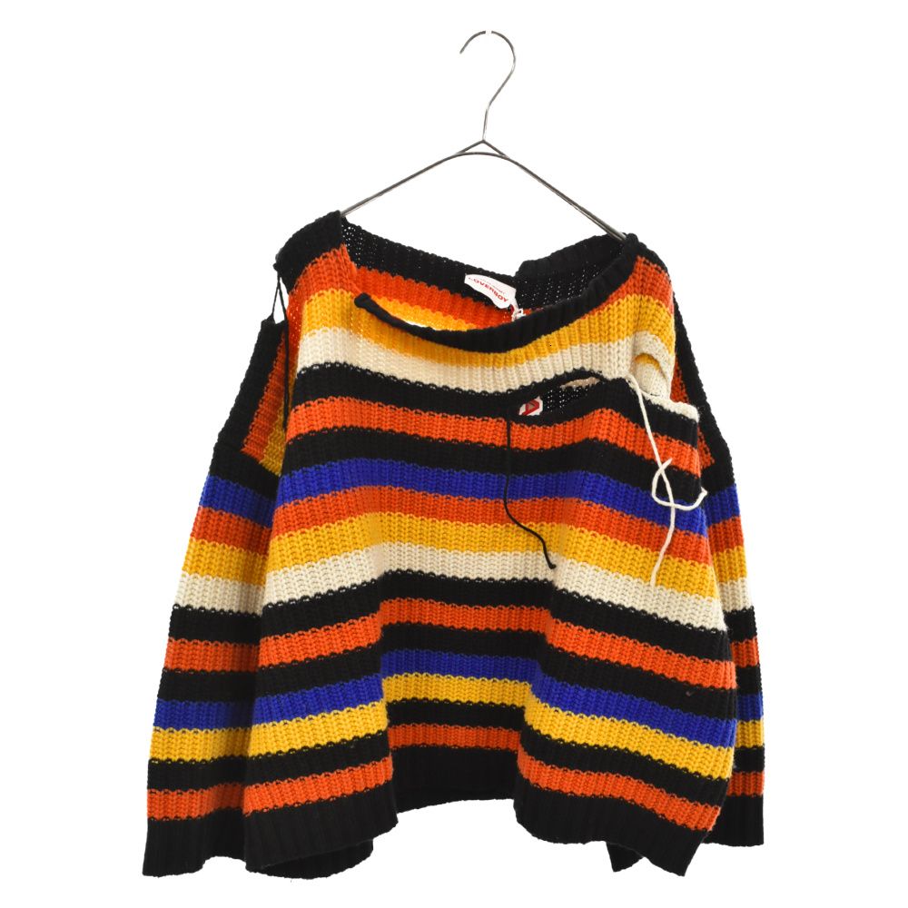 Charles Jeffrey Loverboy ボーダーニット CHARLES JEFFREY LOVERBOY ラバーボーイ ニットXL - メルカリ