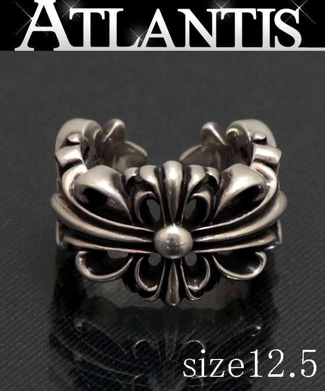 CHROME HEARTS 銀座店 クロムハーツ ダブルフローラルクロス リング