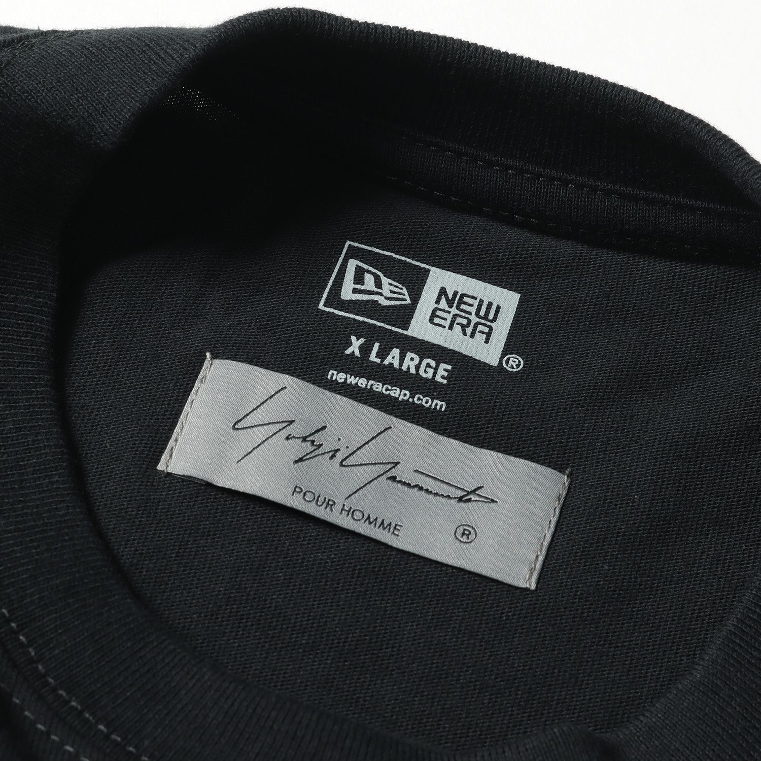 Yohji Yamamoto × NEW ERA(ヨウジ ヤマモト ニューエラ) Cotton Tee