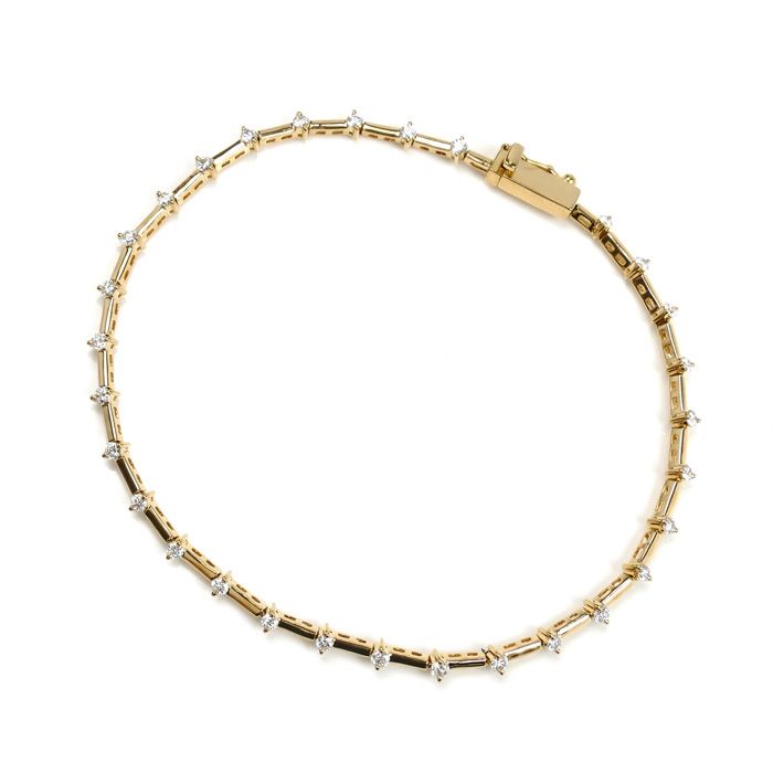 みSTAR JEWELRY ダイヤモンド ゴールドブレスレット みSTAR JEWELRY ダイヤモンド ゴールドブレスレット BRIGHTEST STAR