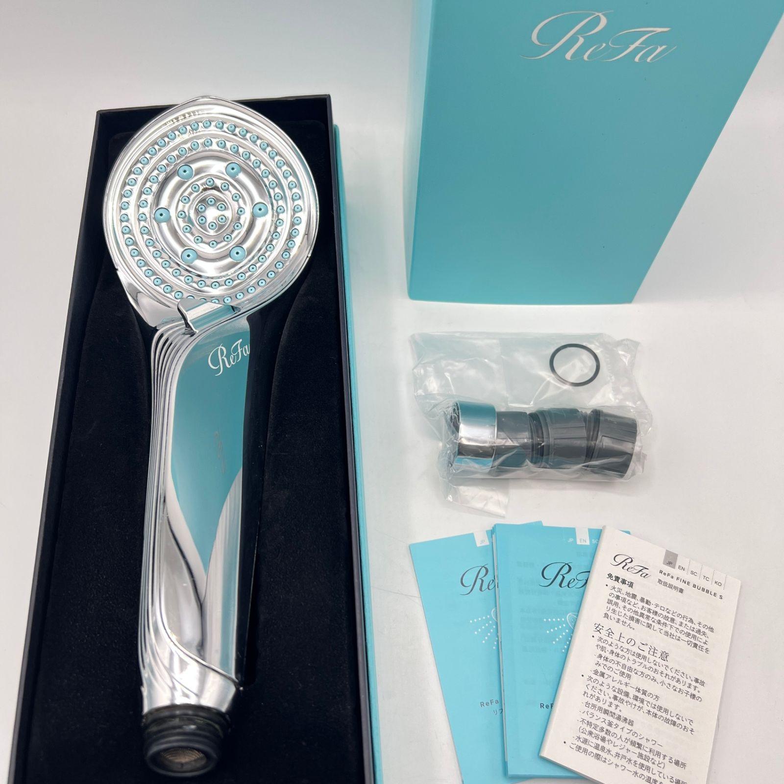シャワーヘッド「Refa（リファ）」FINE ReFa FINE BUBBLE S リファ