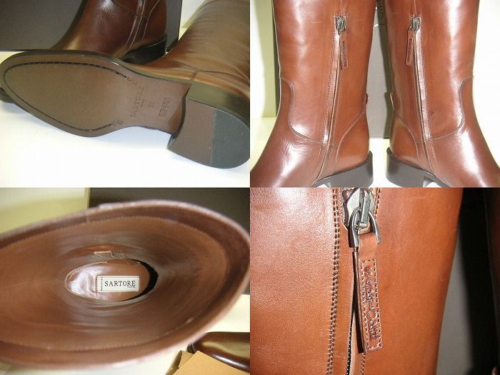 サイズ37.5■新品■SARTOREストレートロングブーツSR3004■13-3 サイズ37.5□新品□SARTOREストレートロングブーツSR3004□13-3