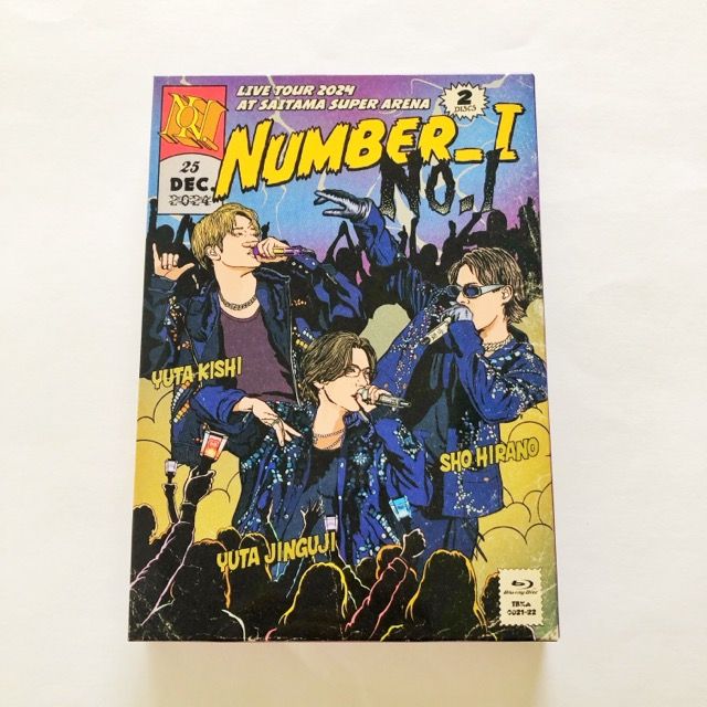 Number_i NO.1 LIVE TOVR 2025 AT SAITAMA SUPER ARENA Blu-ray I1742-007 029
