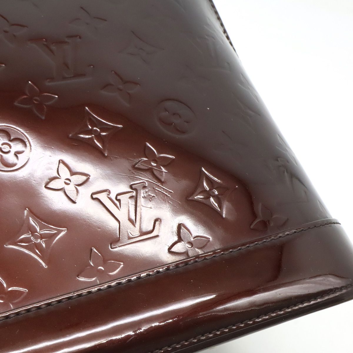 LOUIS VUITTON ルイ ヴィトン モノグラムヴェルニ アルマGM  