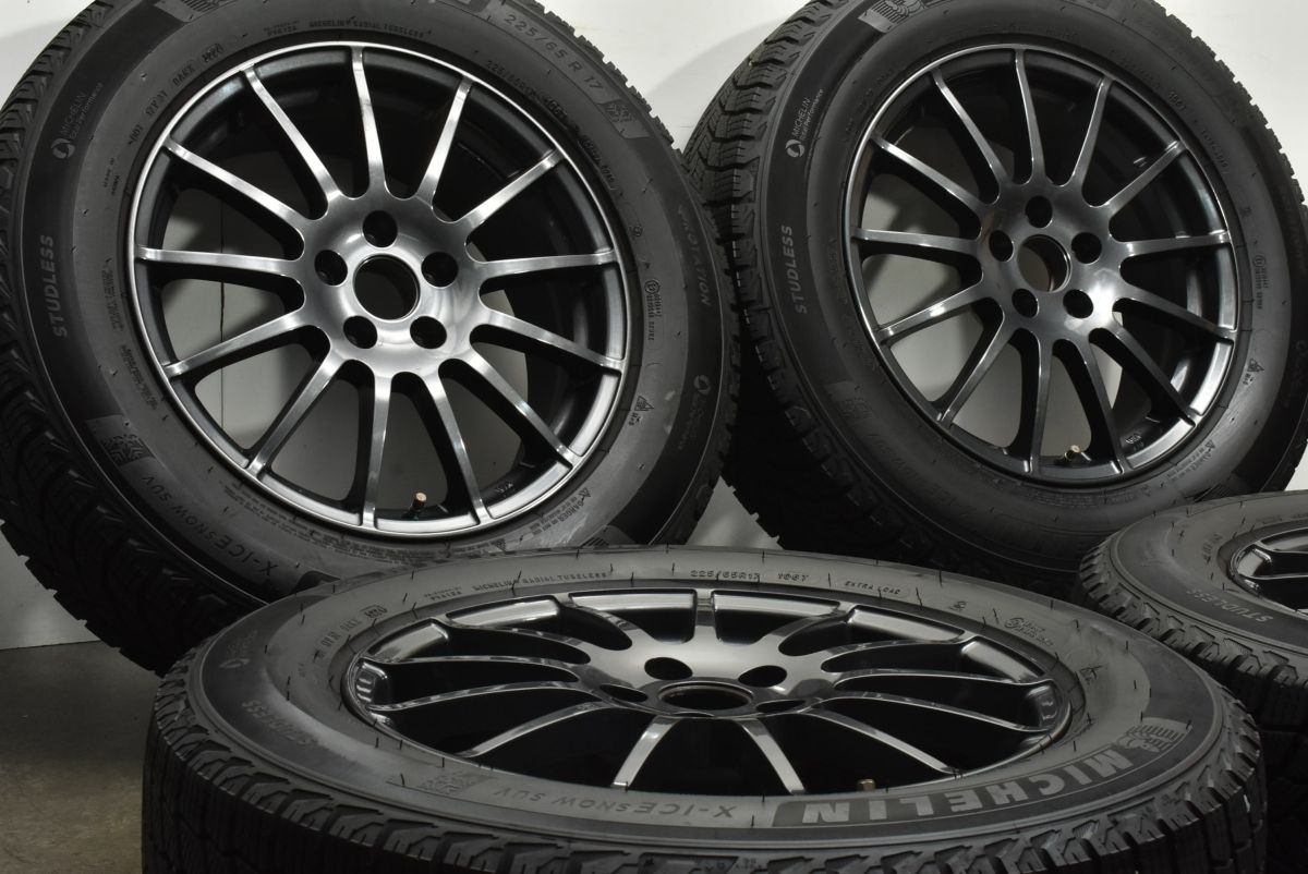 サイズ 製 ウェッズ IRVINE 17in 7J 40 PCD108 ミシュラン X-ICE SNOW SUV 225 65R17 DSオートモビル DS7 クロスバック DS4