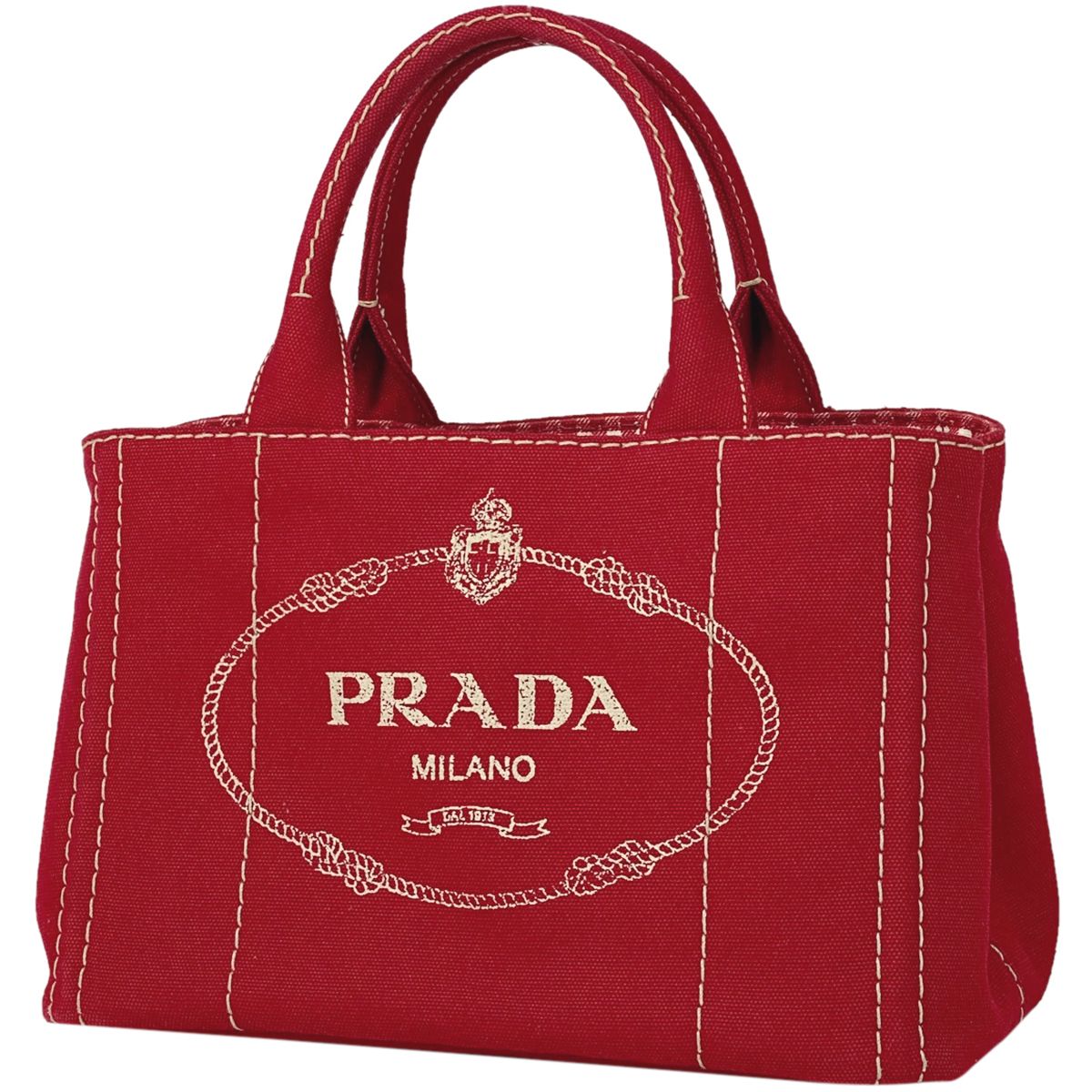PRADA 極美品 黒 2way ミニ カナパ ハンドバッグ プラダ - ショルダー 