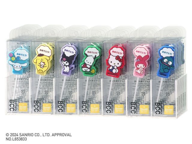 サンリオキャラクターズ キャンドルＤＳＰセット 1セット