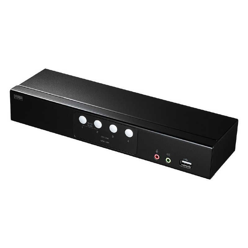 送料無料 ♥ 未開梱 サンワサプライ HDMI対応パソコン切替器 SW-KVM4HHC