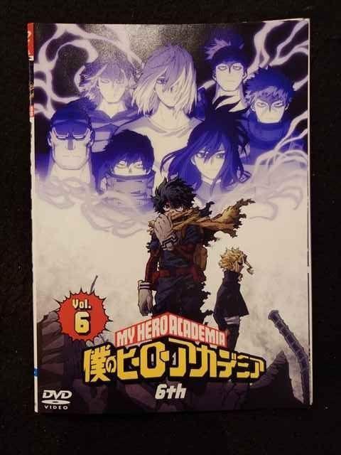 ys0098 レンタルUP DVD 僕のヒーローアカデミア 6th 全6巻 ケース無