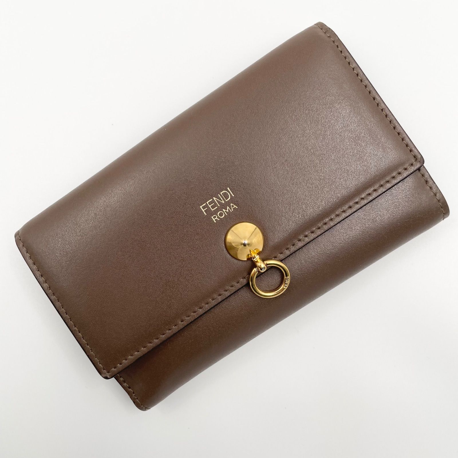 FENDI フェンディ バイザウェイミディアムウォレット 二つ折り財布 