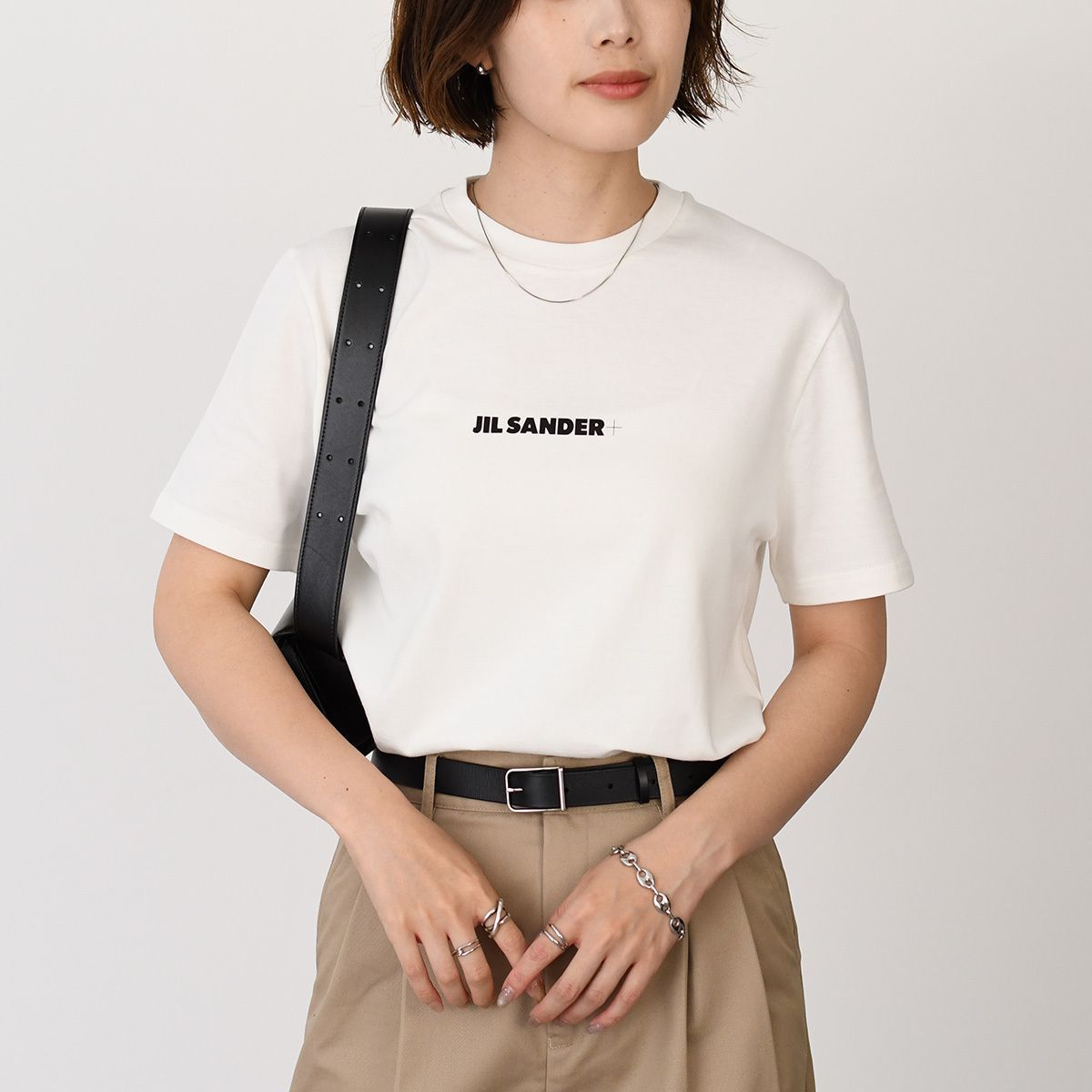 JILSANDER ジルサンダー トップス Tシャツ ロゴTシャツ J40GC0118 