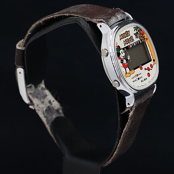 QZ 良品 セイコー アルバ ミッキーマウス Y744-5000 デジタル