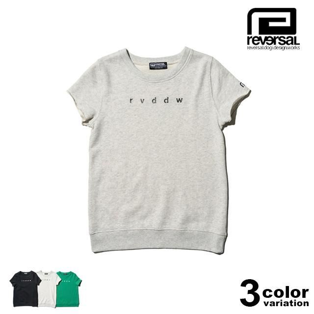 在庫処分 リバーサル reversal 半袖 スウェット トップス 薄手 Tシャツ レディース rvddw ストリート トレーニング ジム 格闘技 rv23ss806