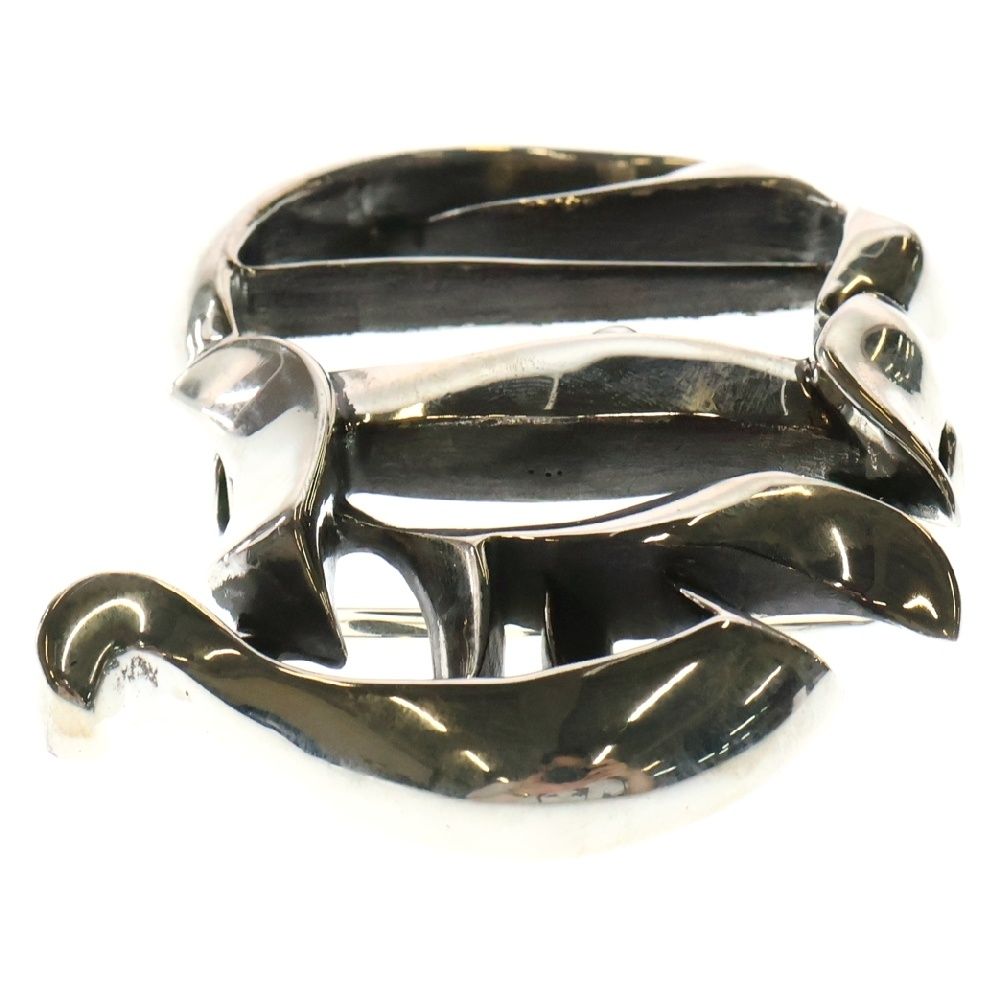 クロムハーツシルバー調バックル CHROME HEARTS クロムハーツ（原本有） BUCKL OVAL EXLG STAR XL