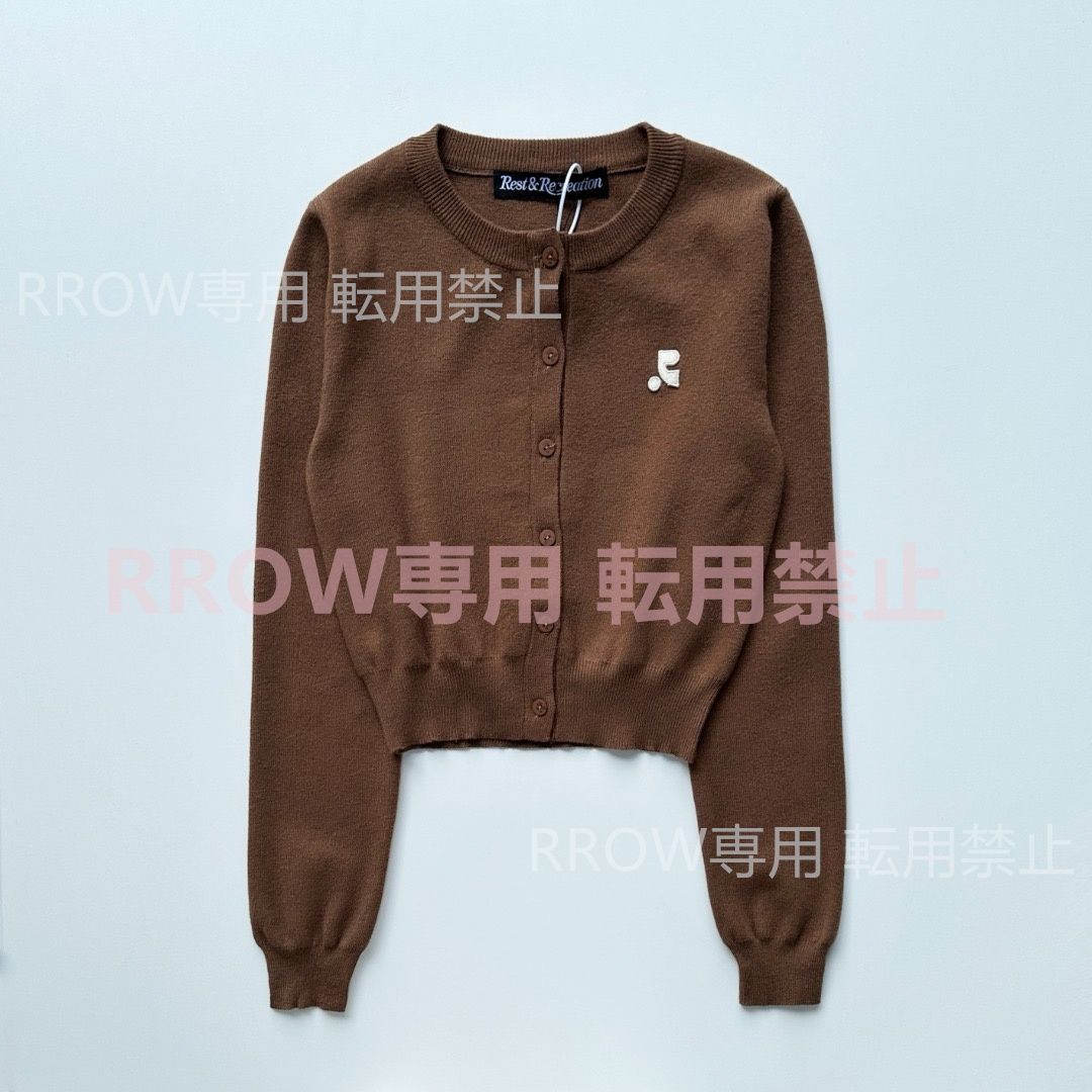 極美品」 レディース ブラウン グレー ピンク カーディガン レスト 