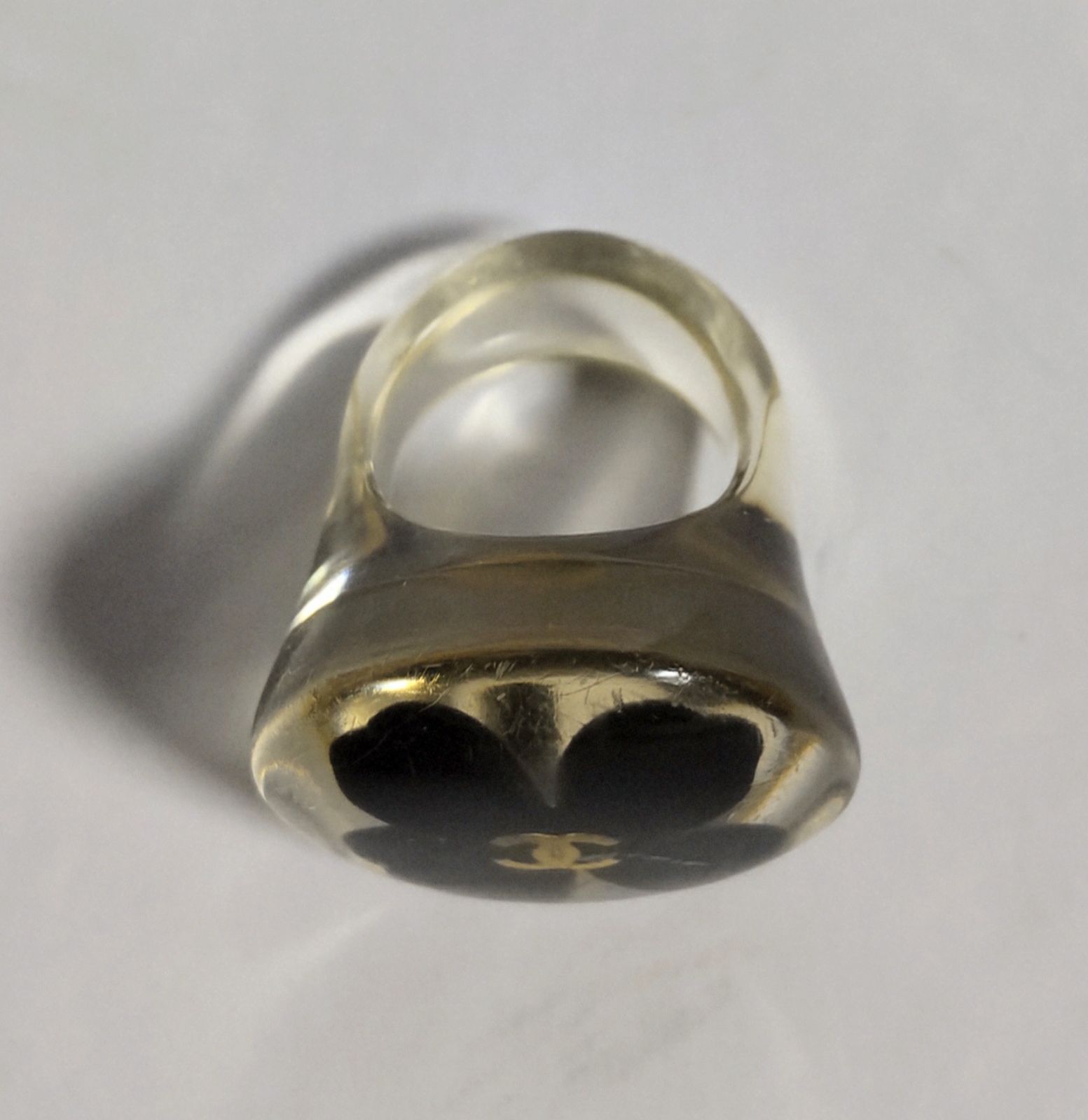 USED中古品】 CHANEL シャネル 指輪 リング クローバー ココ