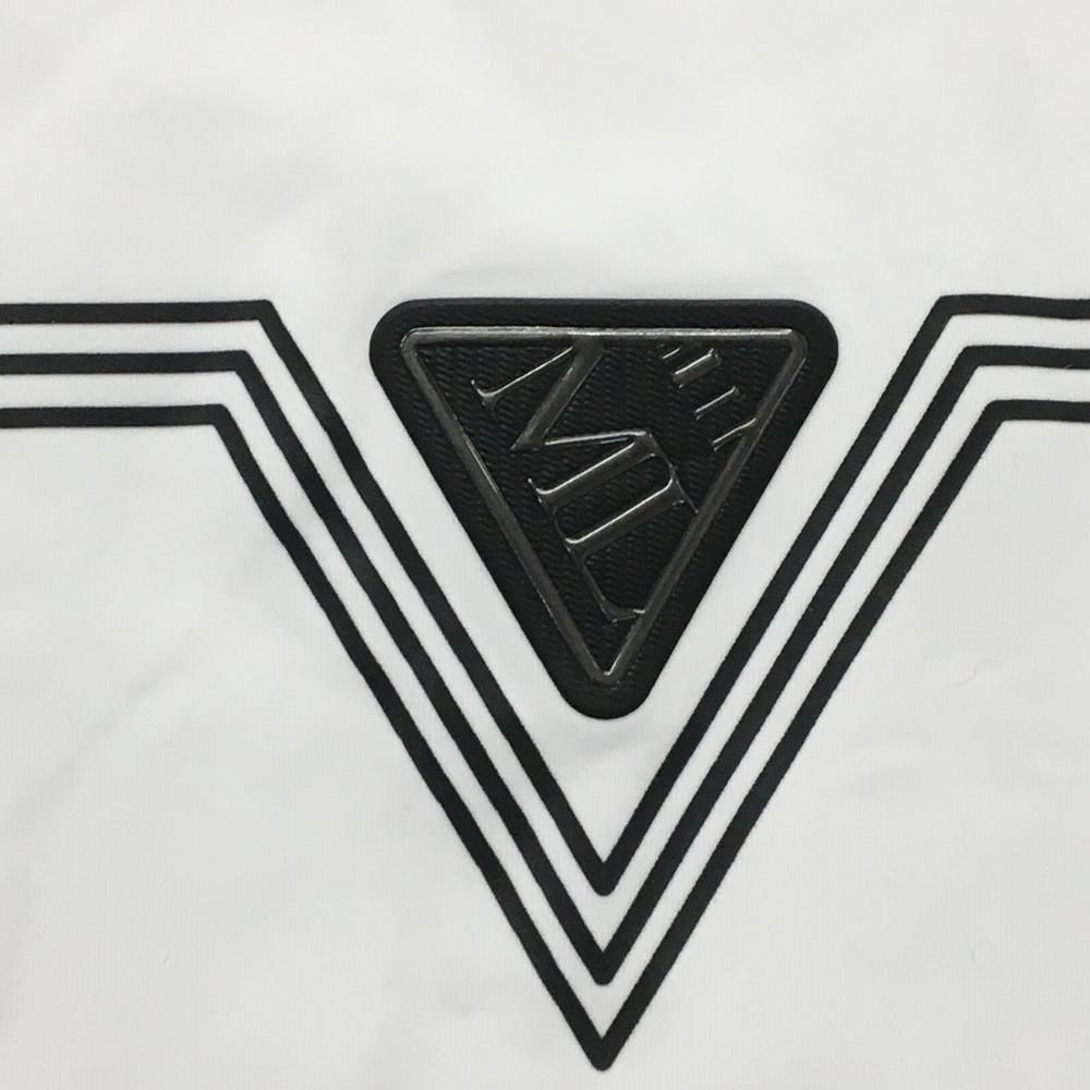 MARK&LONA マークアンドロナ モックネック半袖Tシャツ ブラック系 48