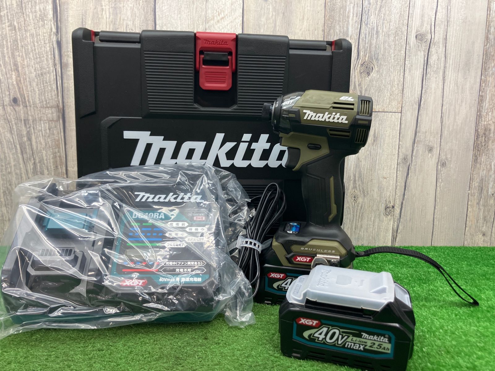 送料無料 ♥ マキタmakita♪40vコードレスインパクトドライバーセットTD002GRDXO♪オリーブ|カモフラ♪アクトツール富山店♪A