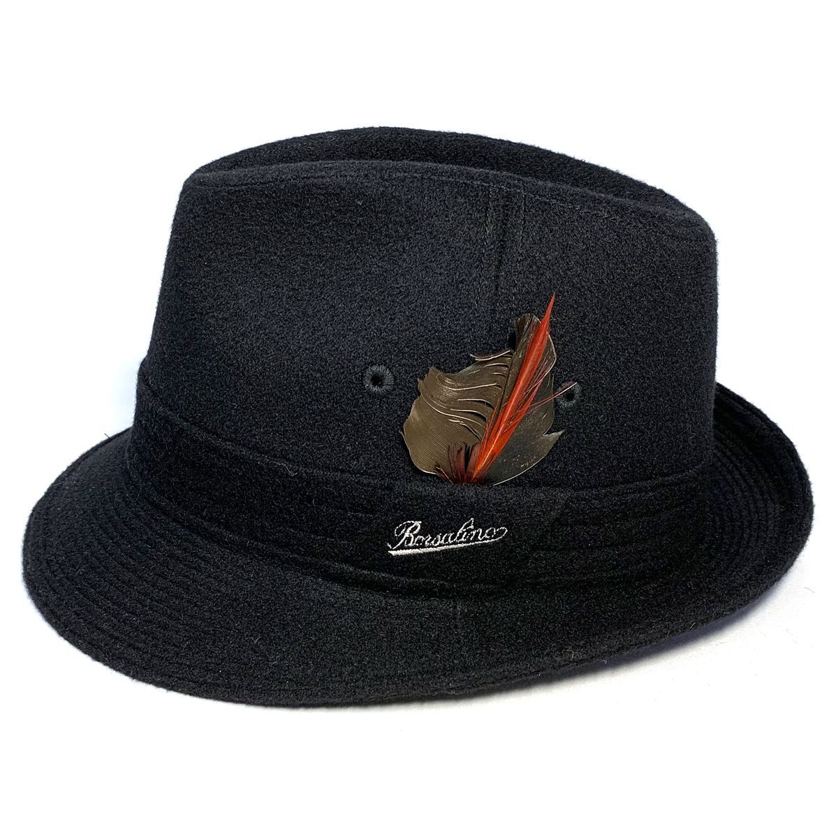 Borsalino ボルサリーノ カシミヤ 秋冬 BS268 日本製 紳士 帽子 中折