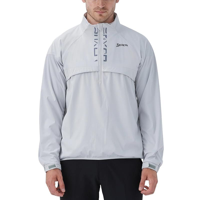 スリクソン ジャケット 松山プロ共同開発 SX JACKET はっ水 シームテープ ベンチレーション 防風 ストレッチ ゴルフ RG4FJK01M メンズ GY00 グレー LL 0