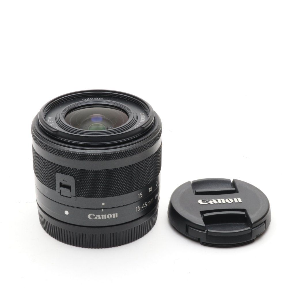 Canon 標準ズームレンズ EF-M15-45mm F3.5-6.3IS STM グラファイト ミラーレス一眼対応 EF-M15-45ISSTM