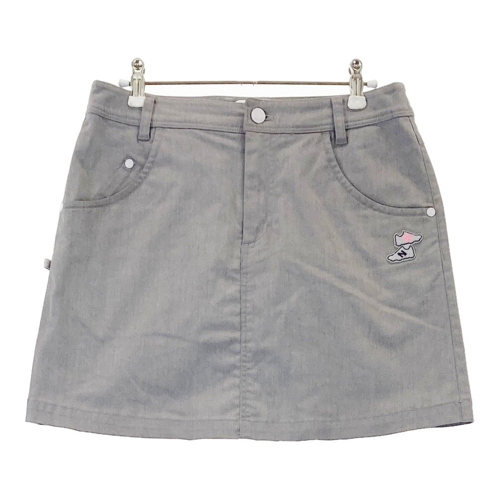 サイズ：1 NEW BALANCE GOLF ニューバランス  ストレッチスカート  グレー系 [240101308987]# ゴルフウェア レディース ストスト
