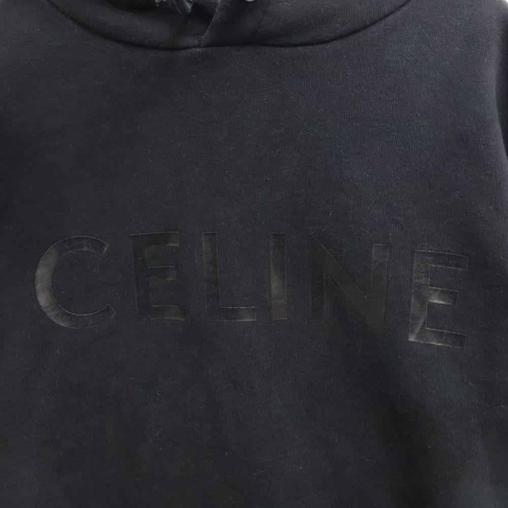 CELINE (セリーヌ) 22AW LOGO PRINT LOOSE HOODIE ロゴプリント プル  