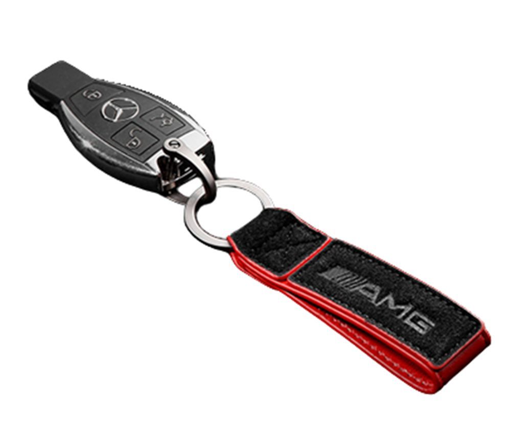 メルセデスベンツ用 キーホルダー benz ストラップ AMG アルカンターラ