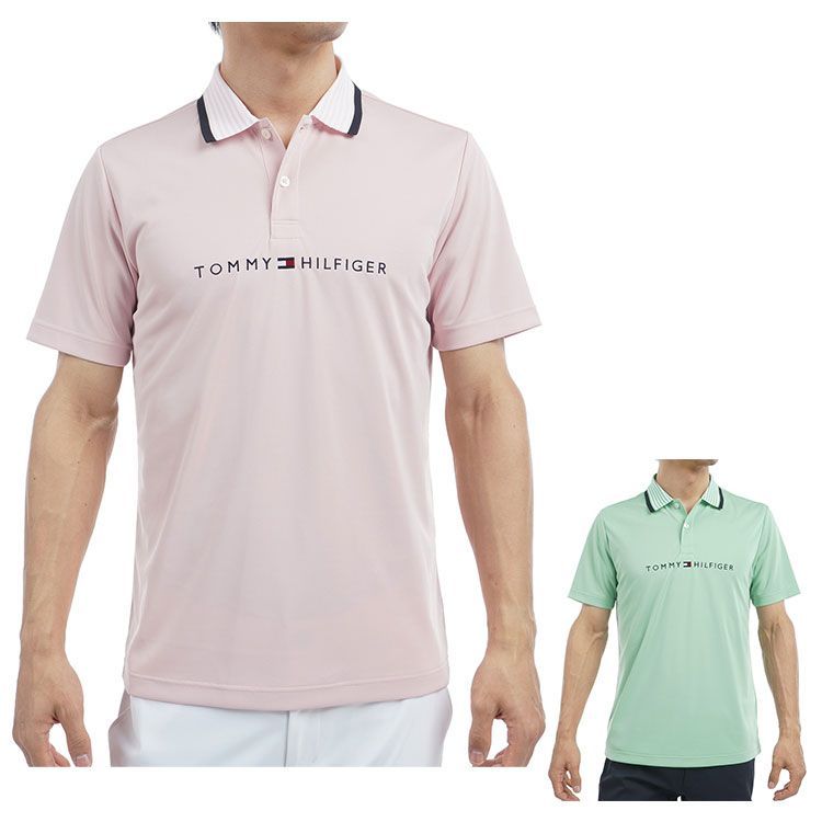 トミーヒルフィガー ゴルフ ポロシャツ メンズ 半袖 シャツ 吸水速乾