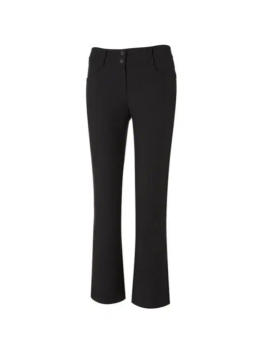 W.ANGLE ワイドアングル レディース 冬用 スリム ブーツカット ボンディング パンツ 31